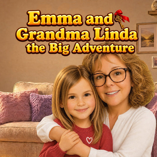 Book cover: Emma and Grandma Linda, the Big Adventure